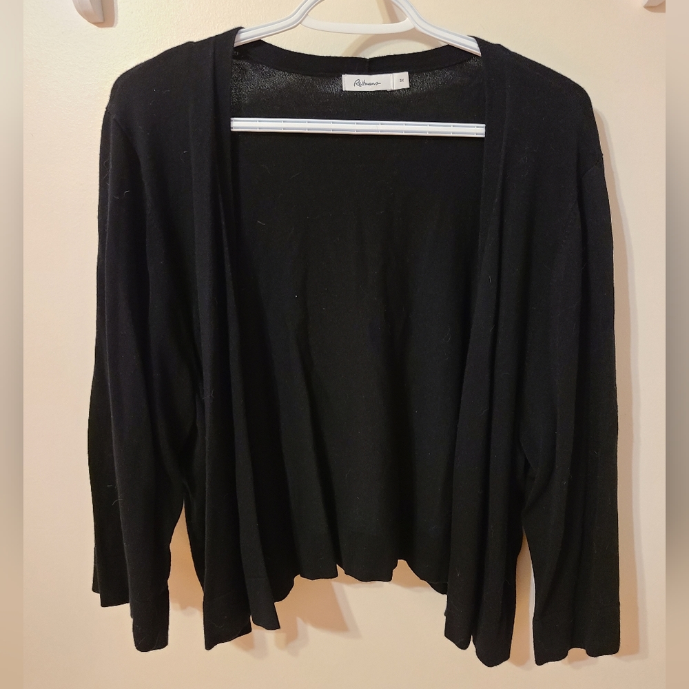 🌟Black Short Cardigan Size 3X